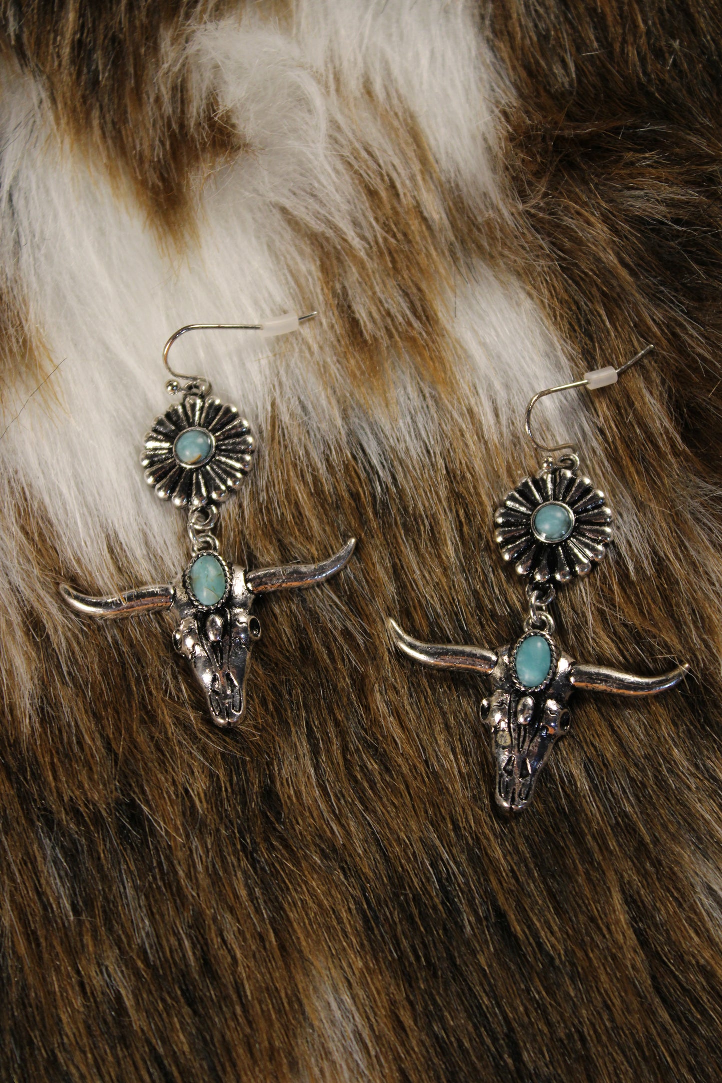 Bohemian Longhorn Earrings