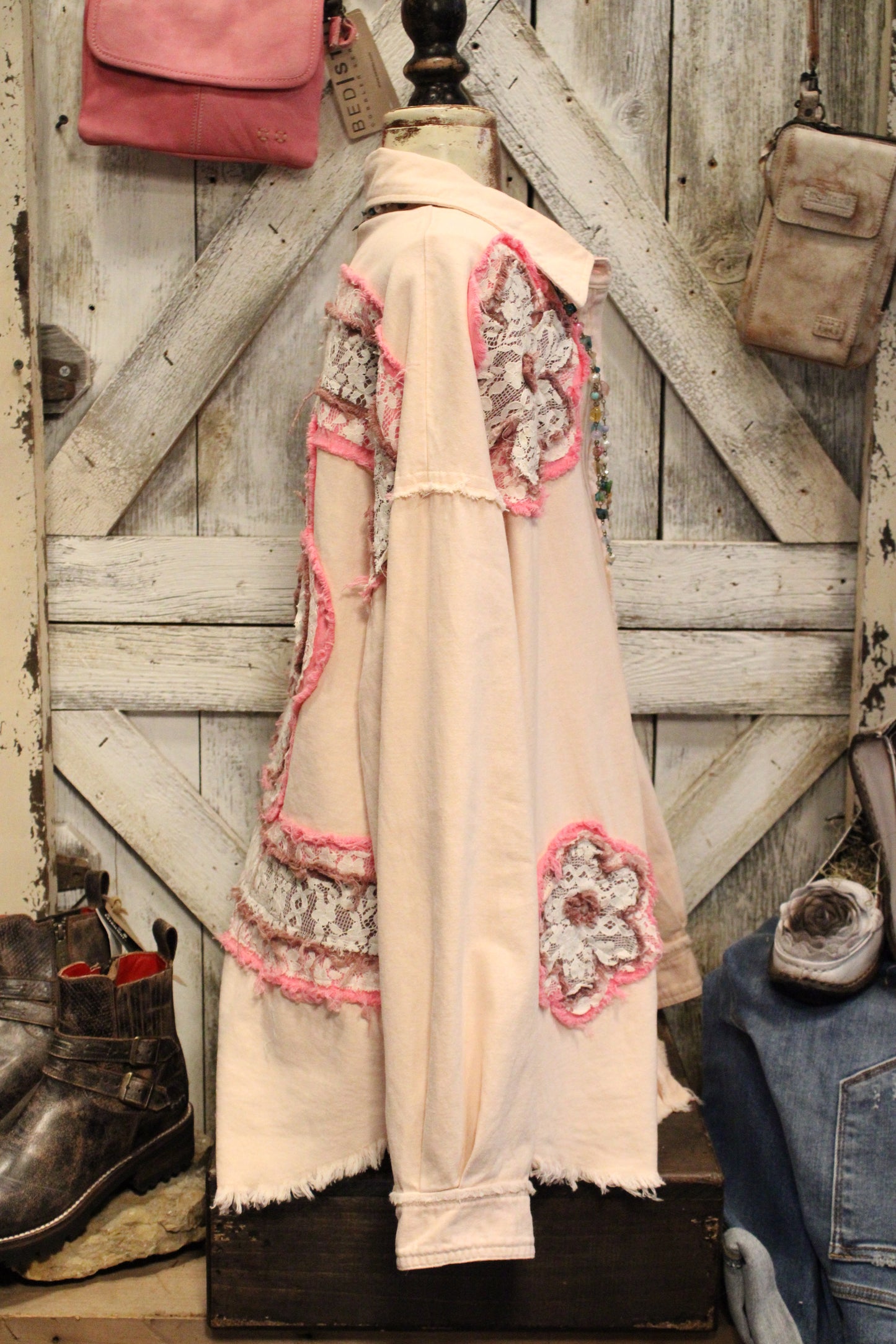 Blushing Bloom Button-Up