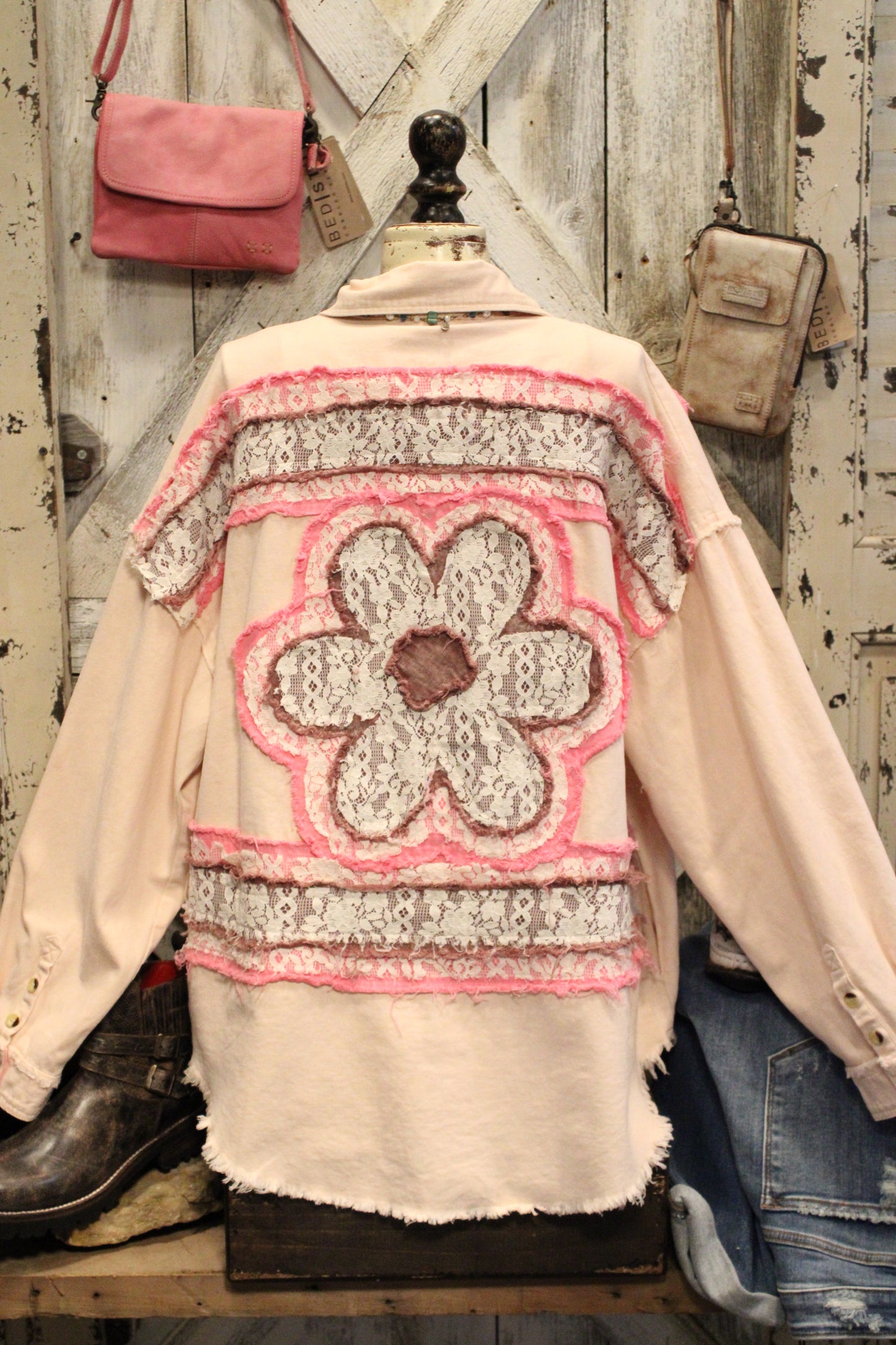 Blushing Bloom Button-Up