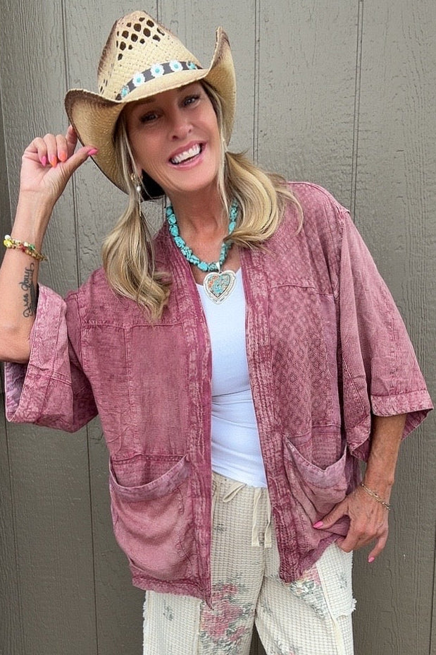 Crimson Tide Kimono