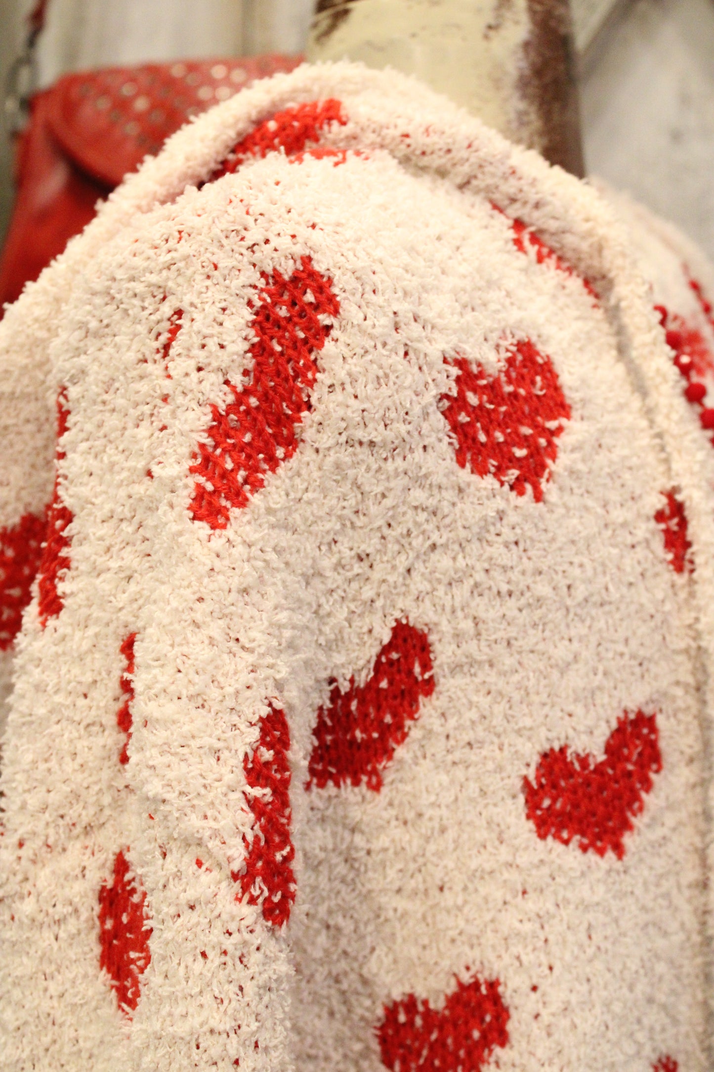 Love Is In The Air Knit Hooded Sweater