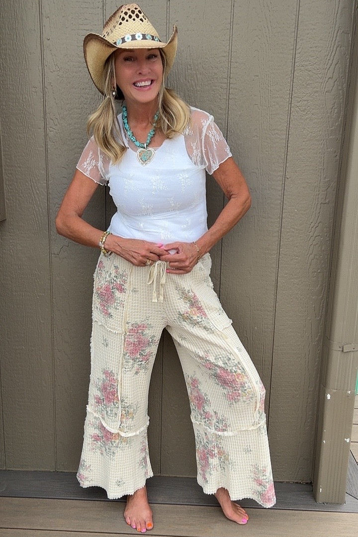 Desert Lily Mesh Top