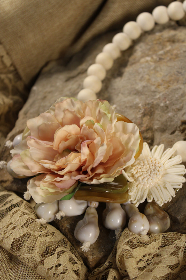 Blushing Peony Necklace