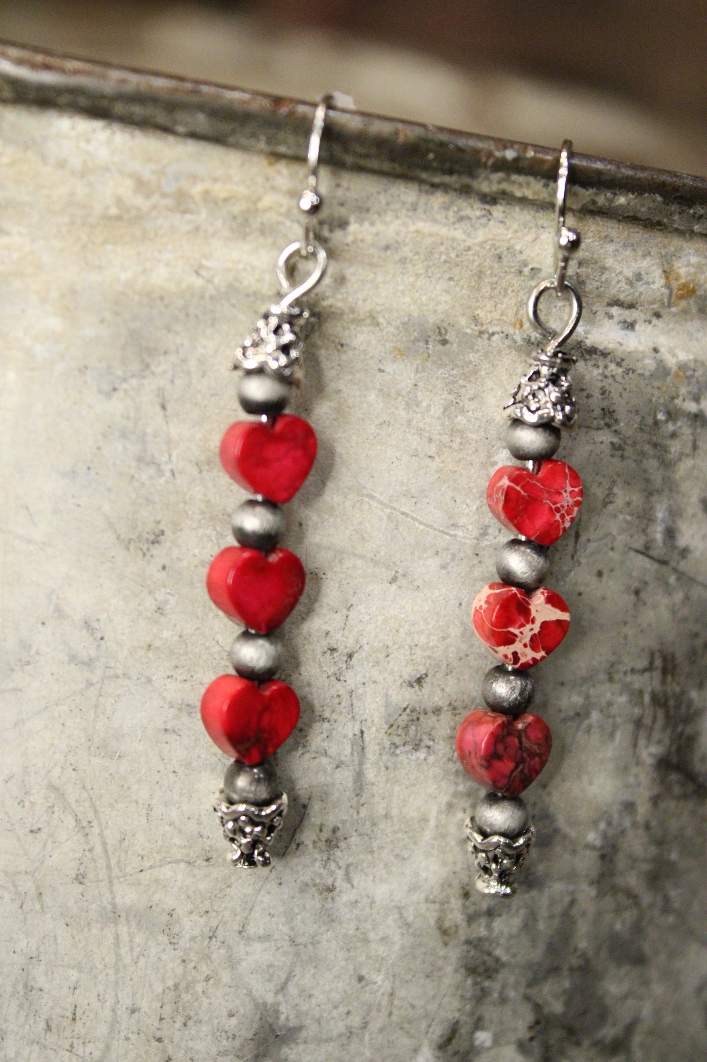 All The Love Ruby Red Earrings