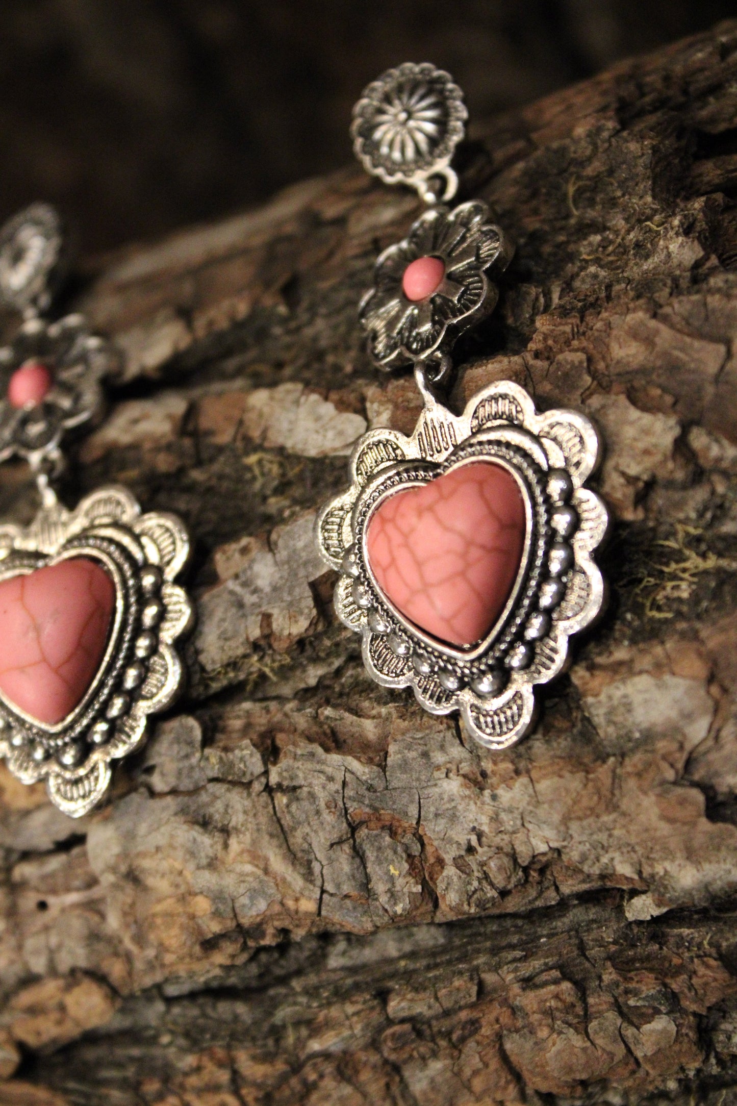 Prairie Promise Heart Earrings
