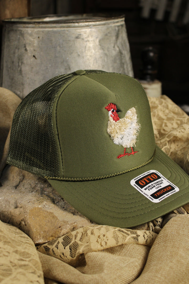 Cozy Clucker Trucker Hat