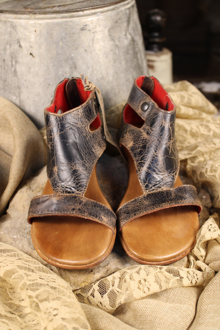 Soto Black Lux Sandals