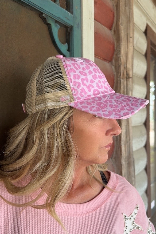 Fresh &amp; Fierce Pink Baseball Cap