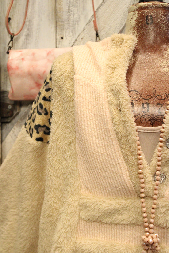 Wild And Cozy Poncho Hoodie