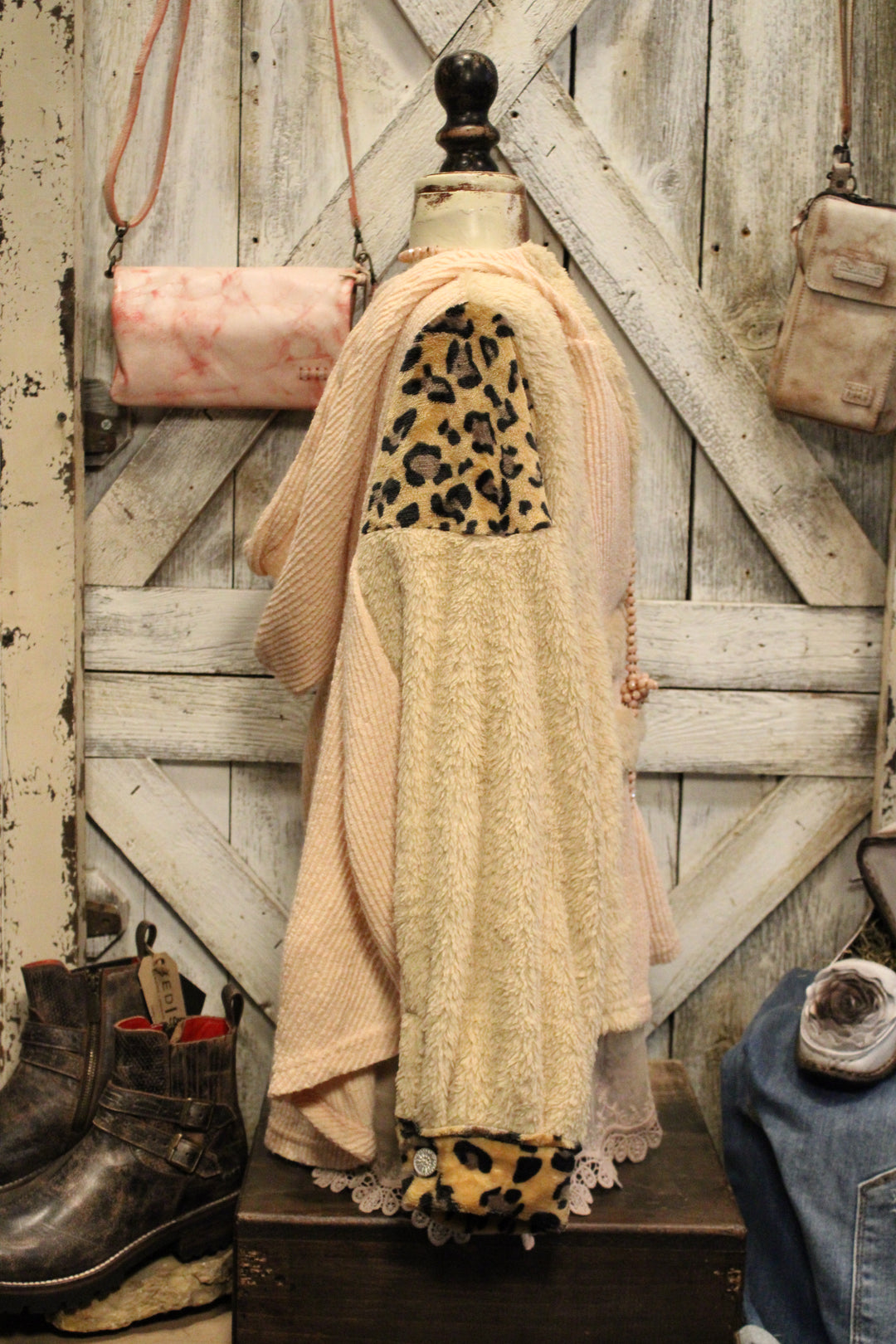Wild And Cozy Poncho Hoodie