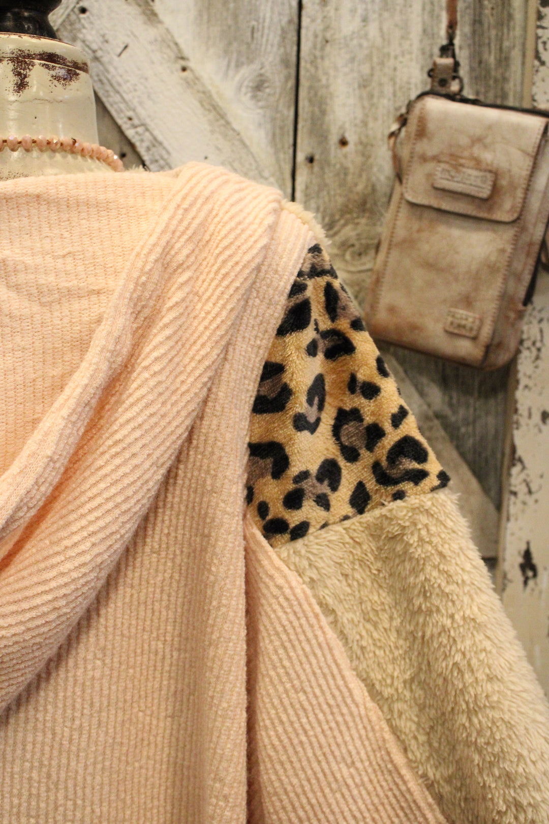 Wild And Cozy Poncho Hoodie