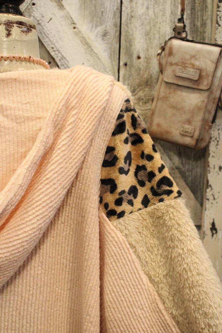 Wild And Cozy Poncho Hoodie