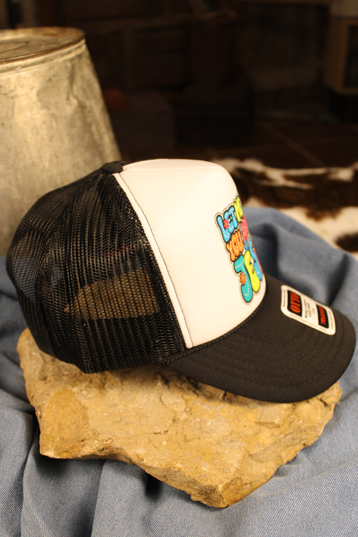 Let Me Tell You About My Jesus Trucker Hat
