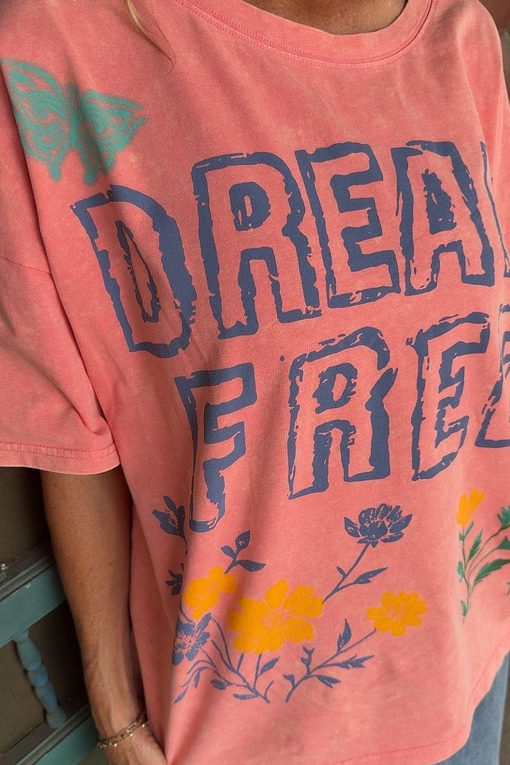Dream Free Pink Cotton Top