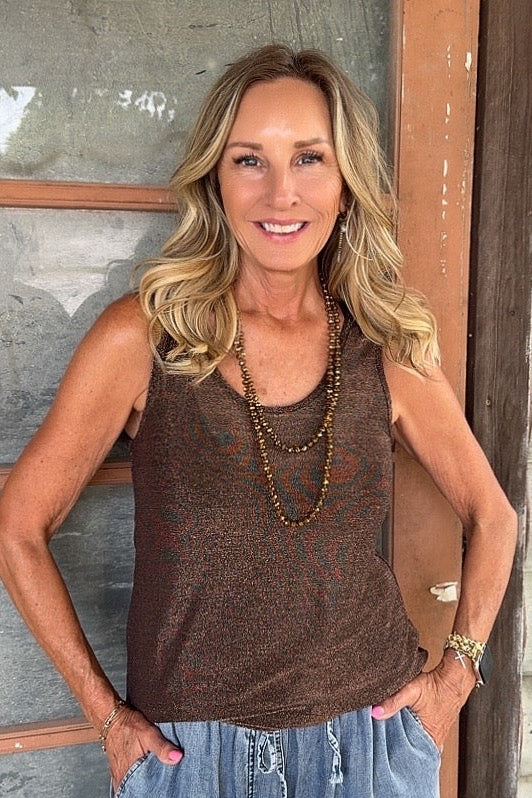 Copper Stars Tank Top