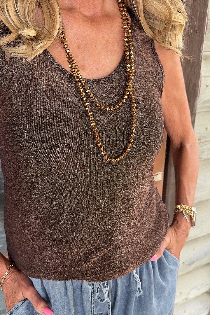 Copper Stars Tank Top