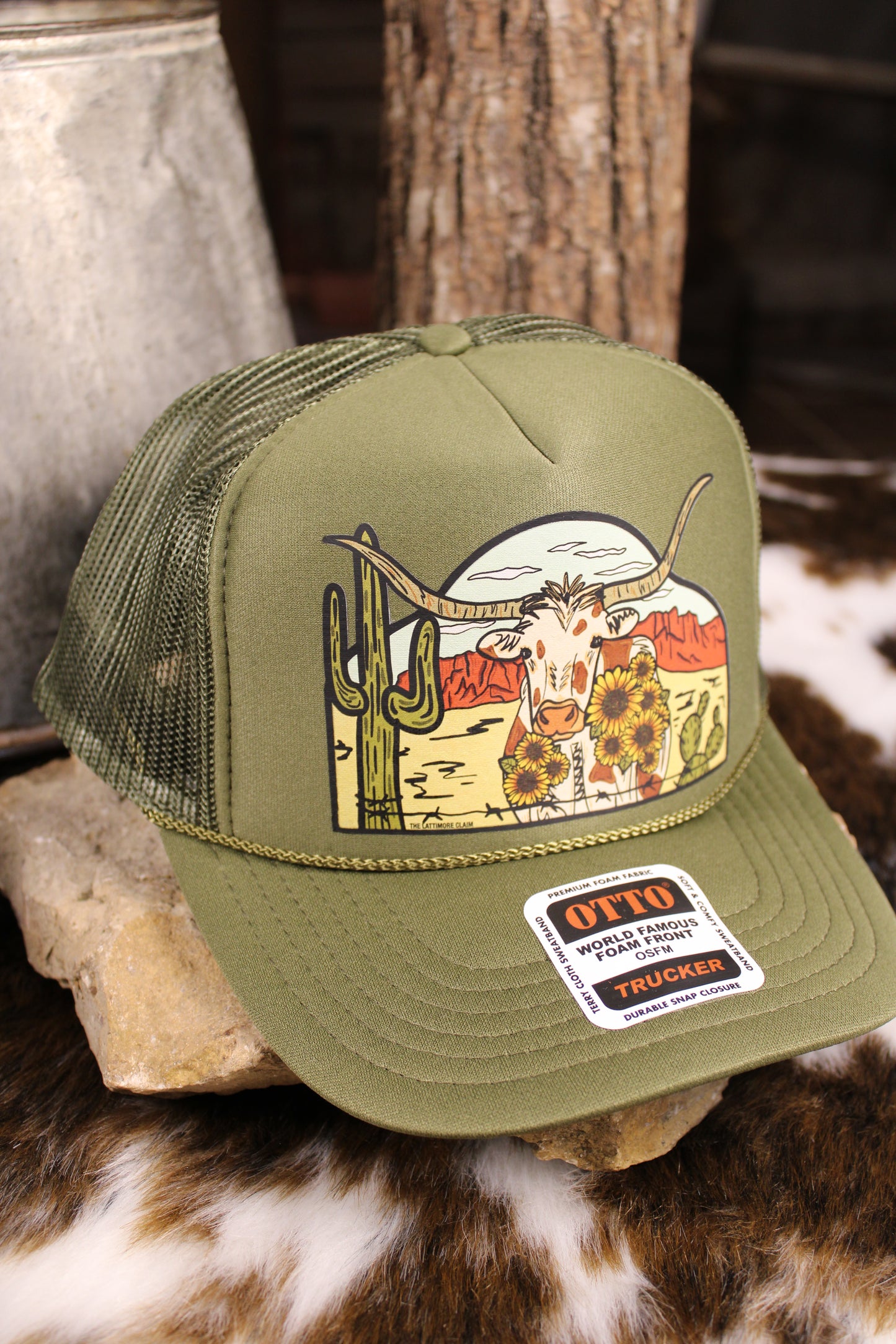Backroads & Longhorns Trucker Hat