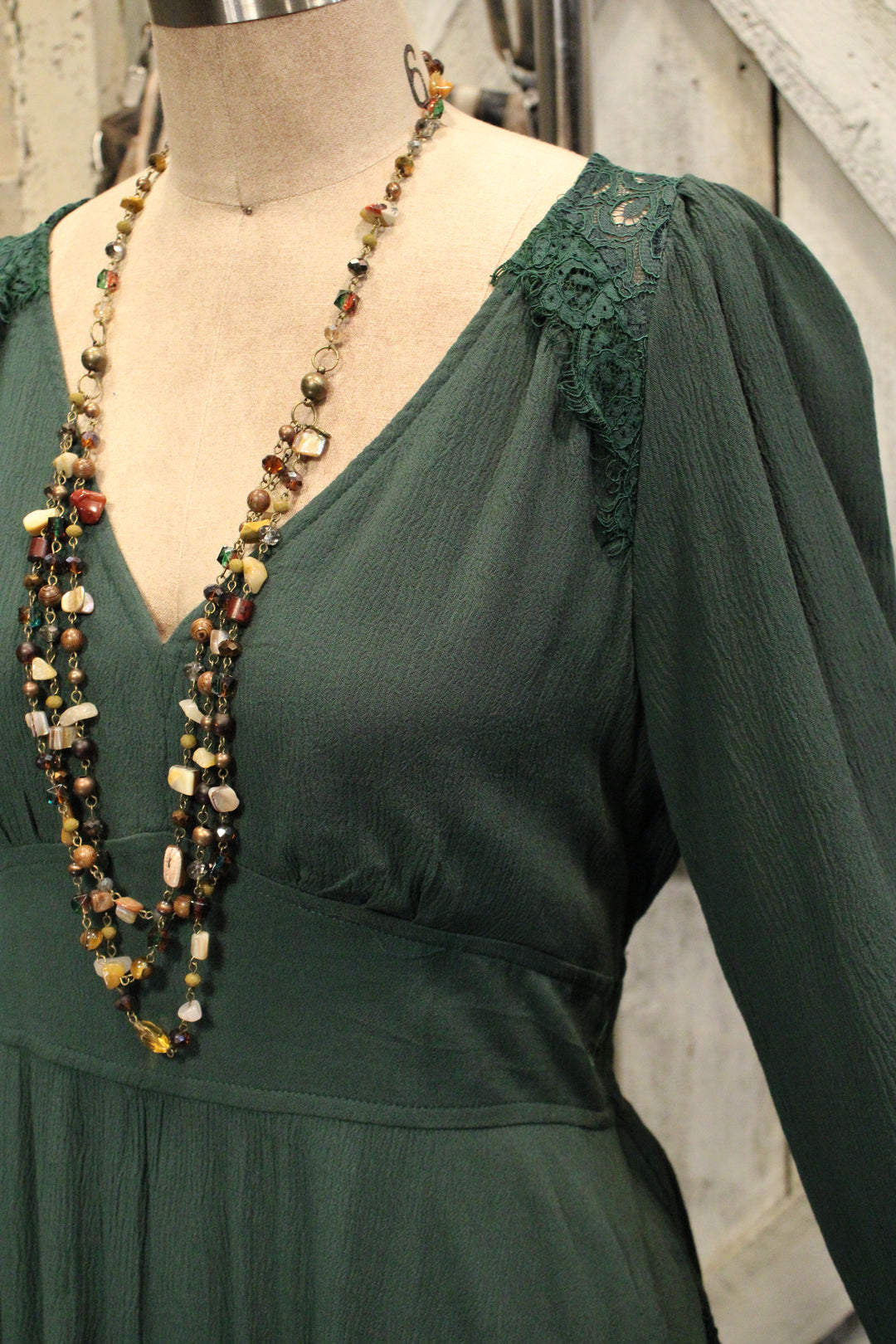 Emerald Enchantment Maxi Dress