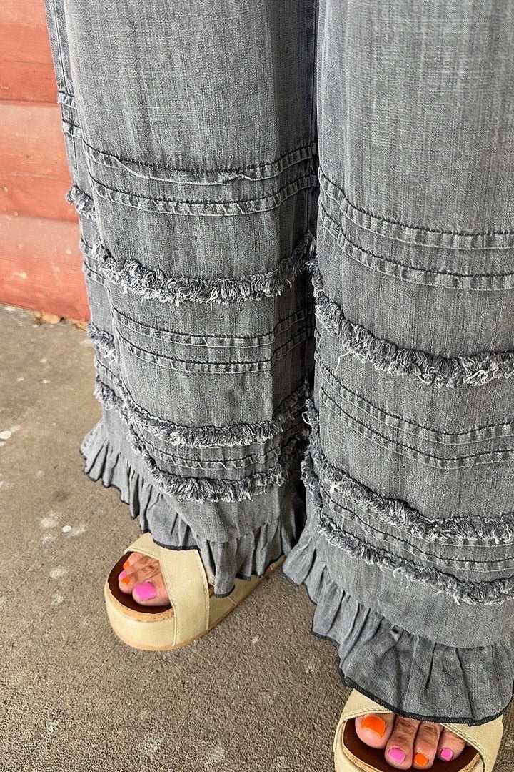 Midnight Breeze Black Pants