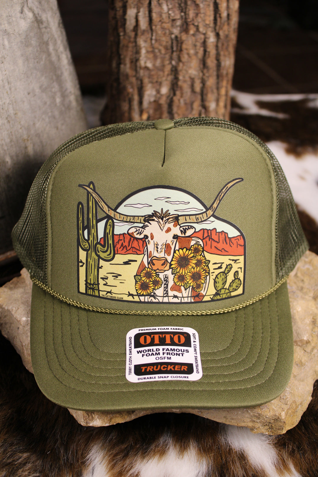 Backroads &amp; Longhorns Trucker Hat