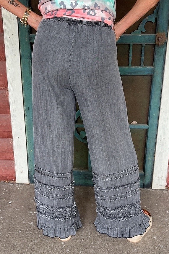 Midnight Breeze Black Pants