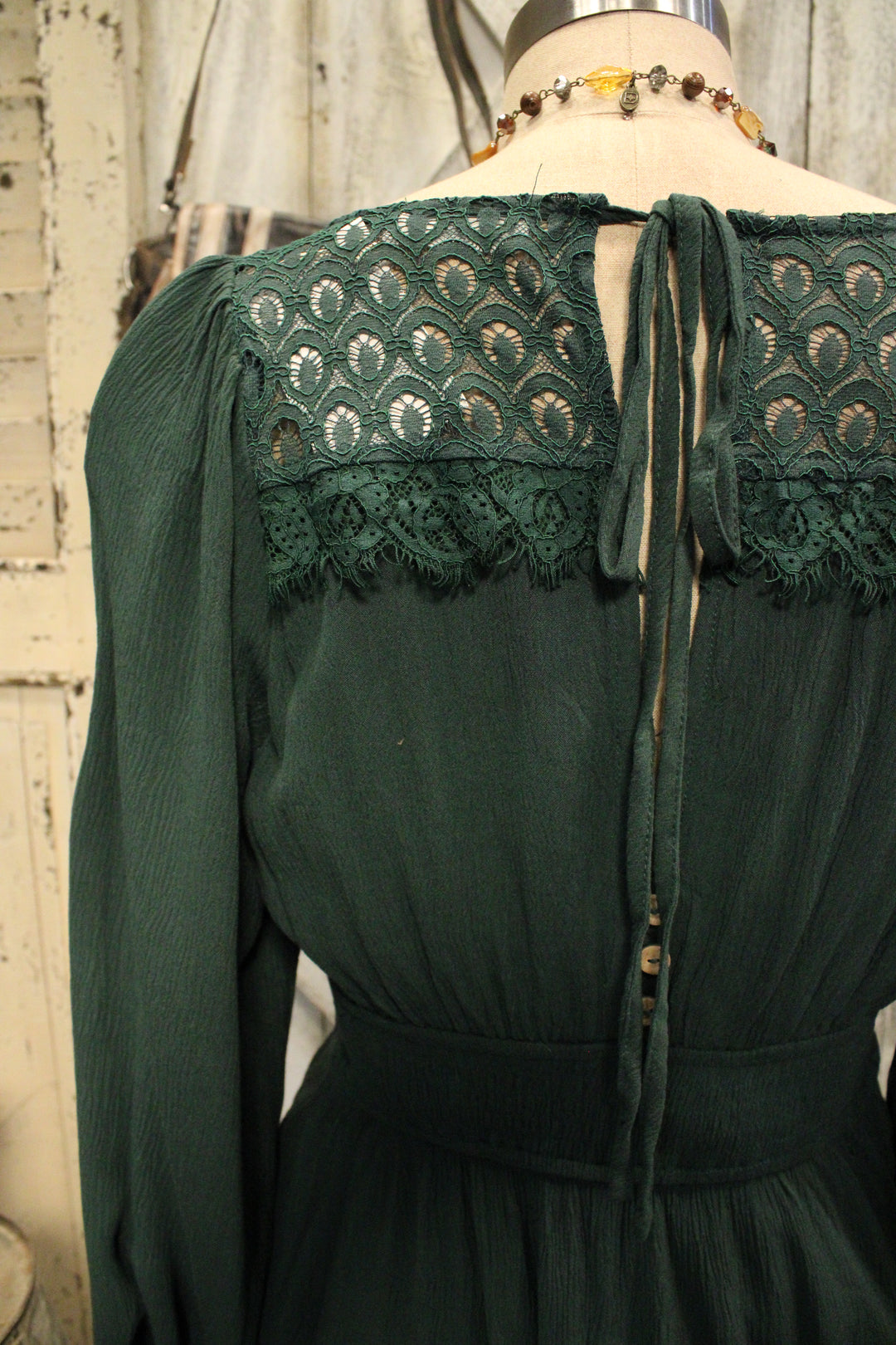 Emerald Enchantment Maxi Dress
