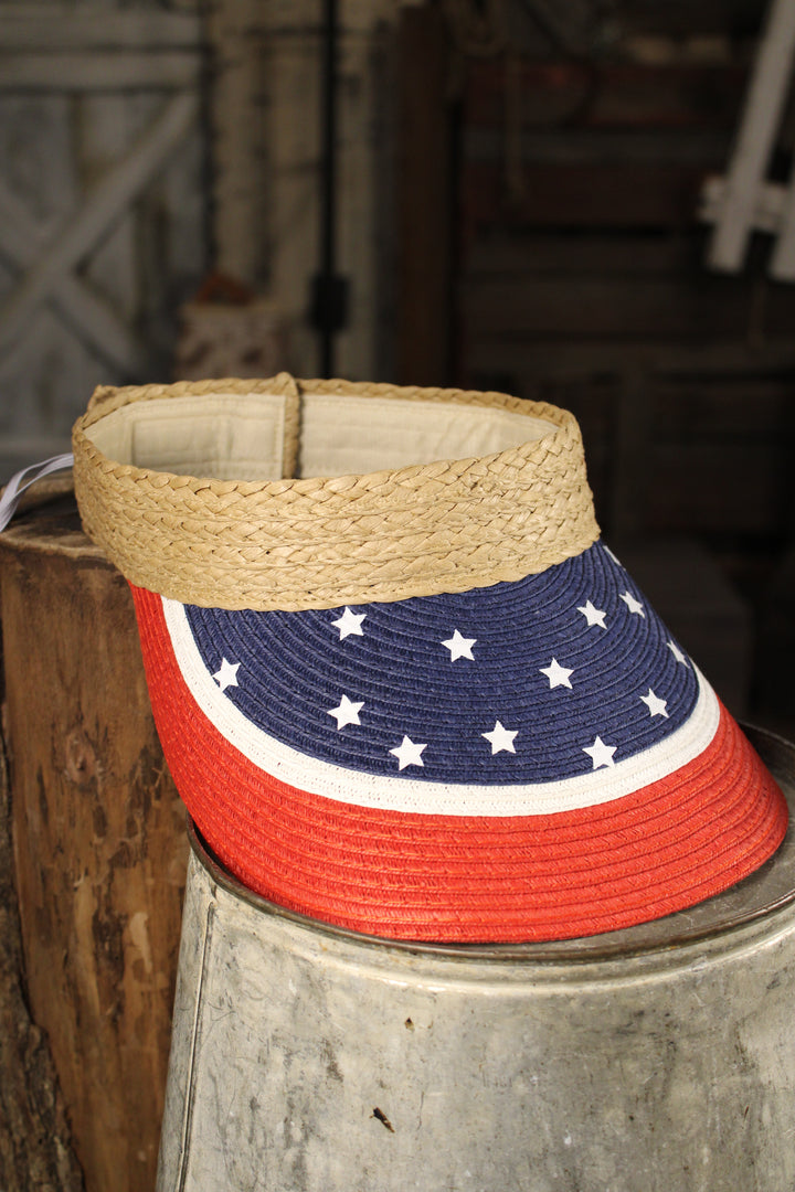 Star-Spangled Sunshade Visor
