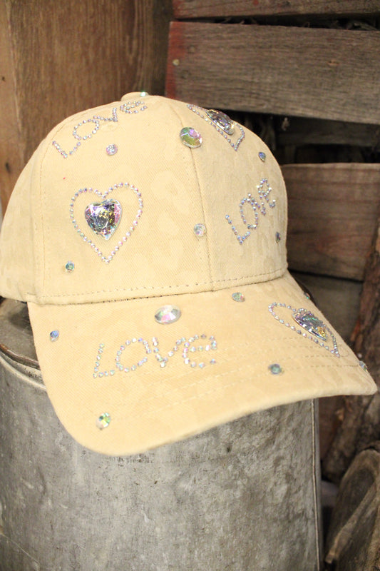 Bling Love Ballcap