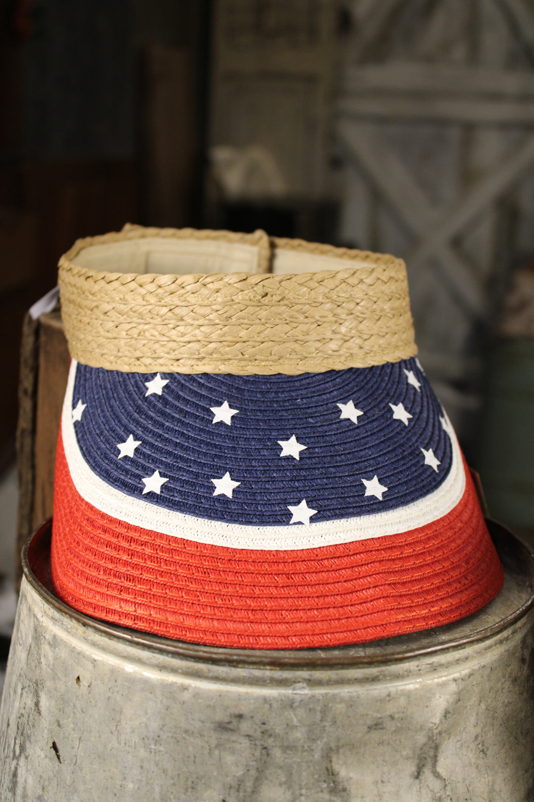 Star-Spangled Sunshade Visor
