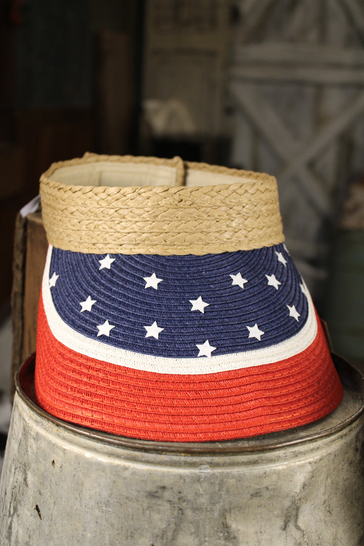 Star-Spangled Sunshade Visor