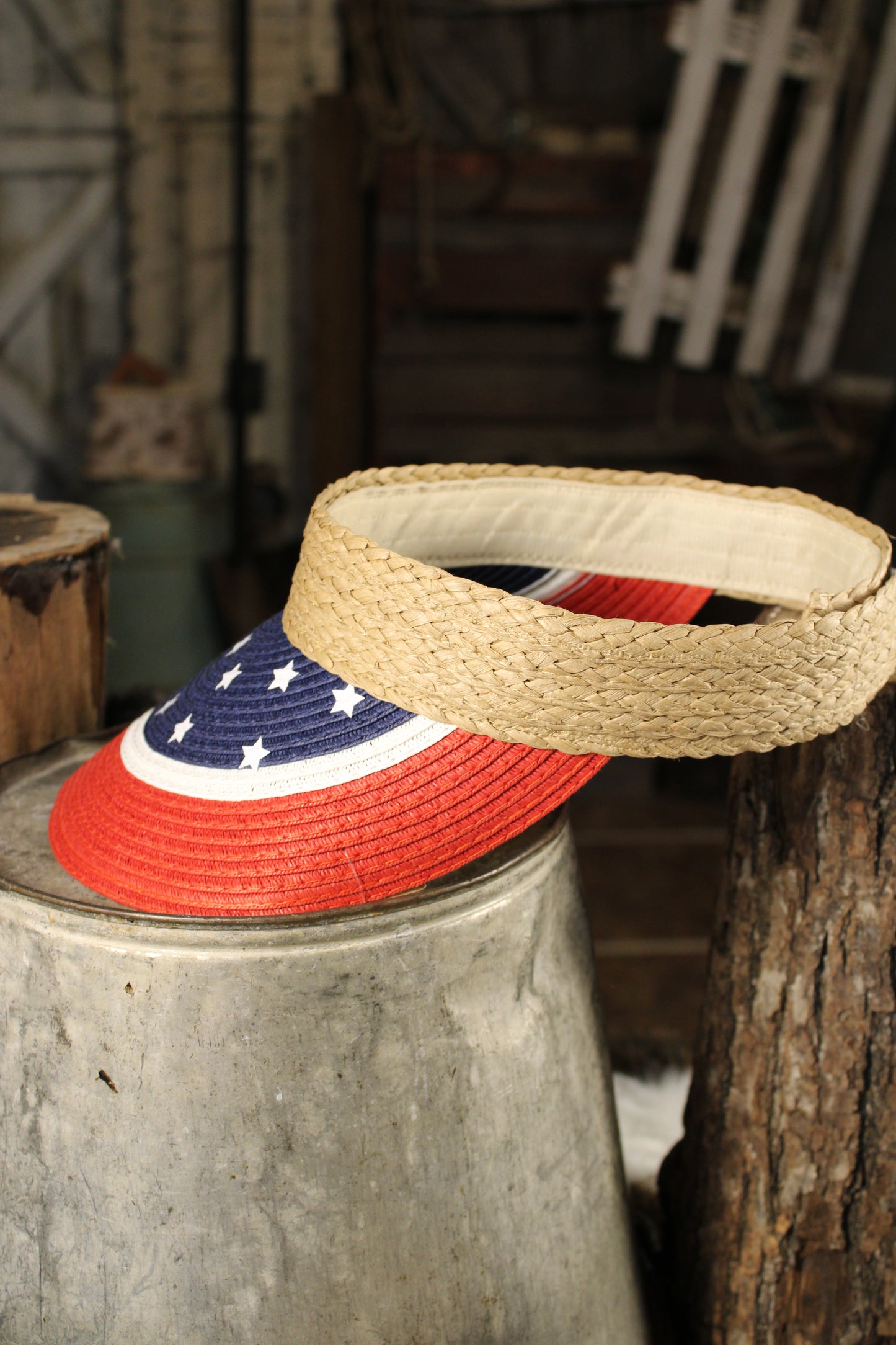 Star-Spangled Sunshade Visor