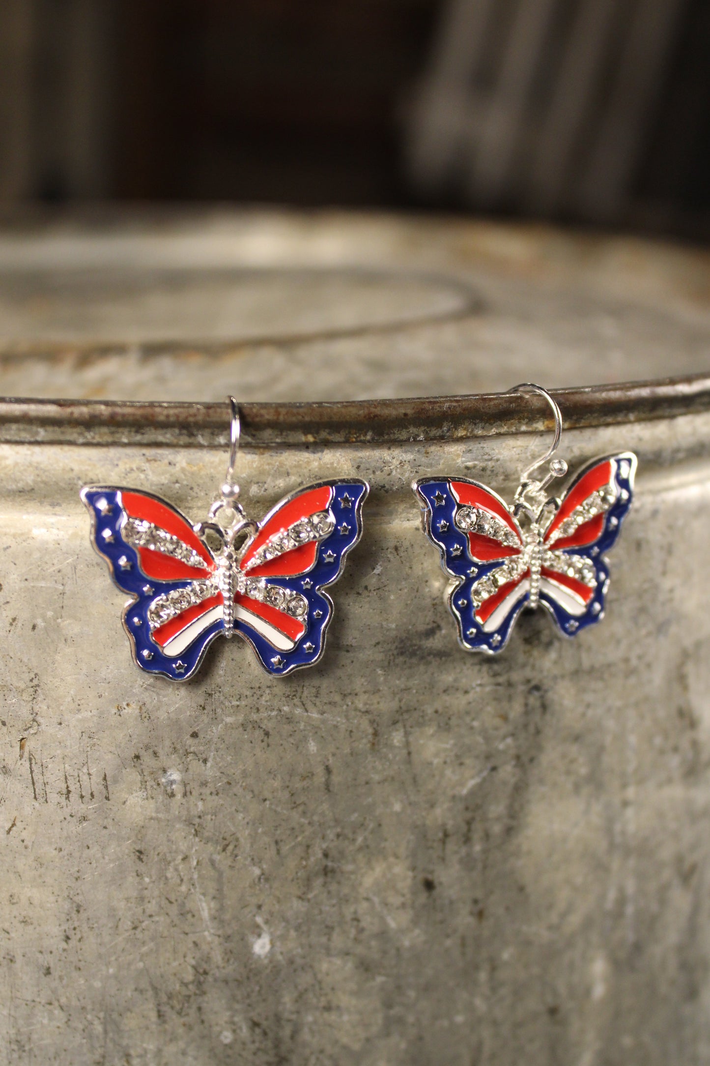 Freedom Flight Butterfly Earrings