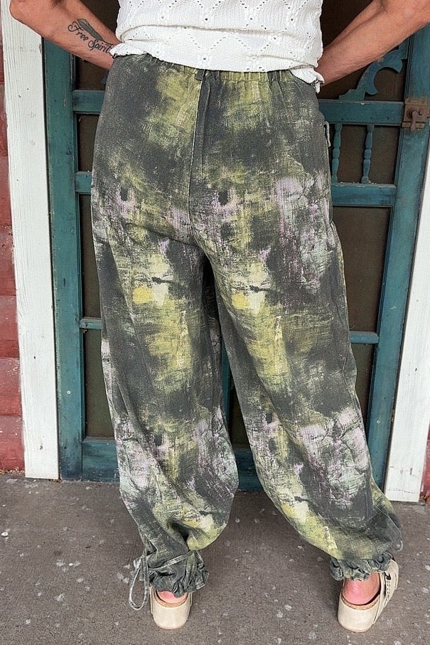 Mystic Olive Denim Pants