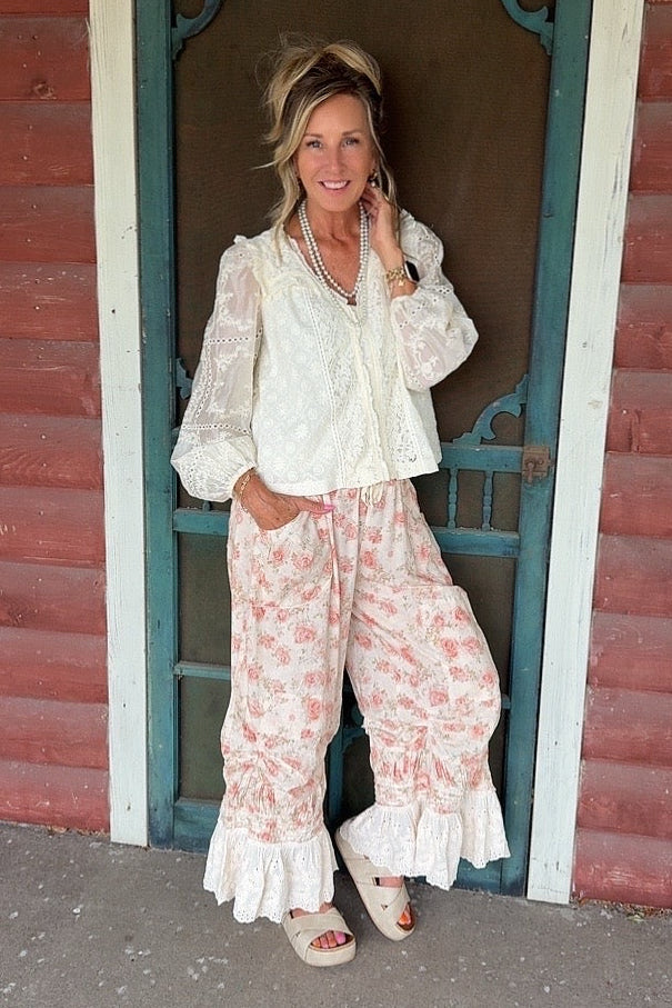 Ivory Grace Lace Top