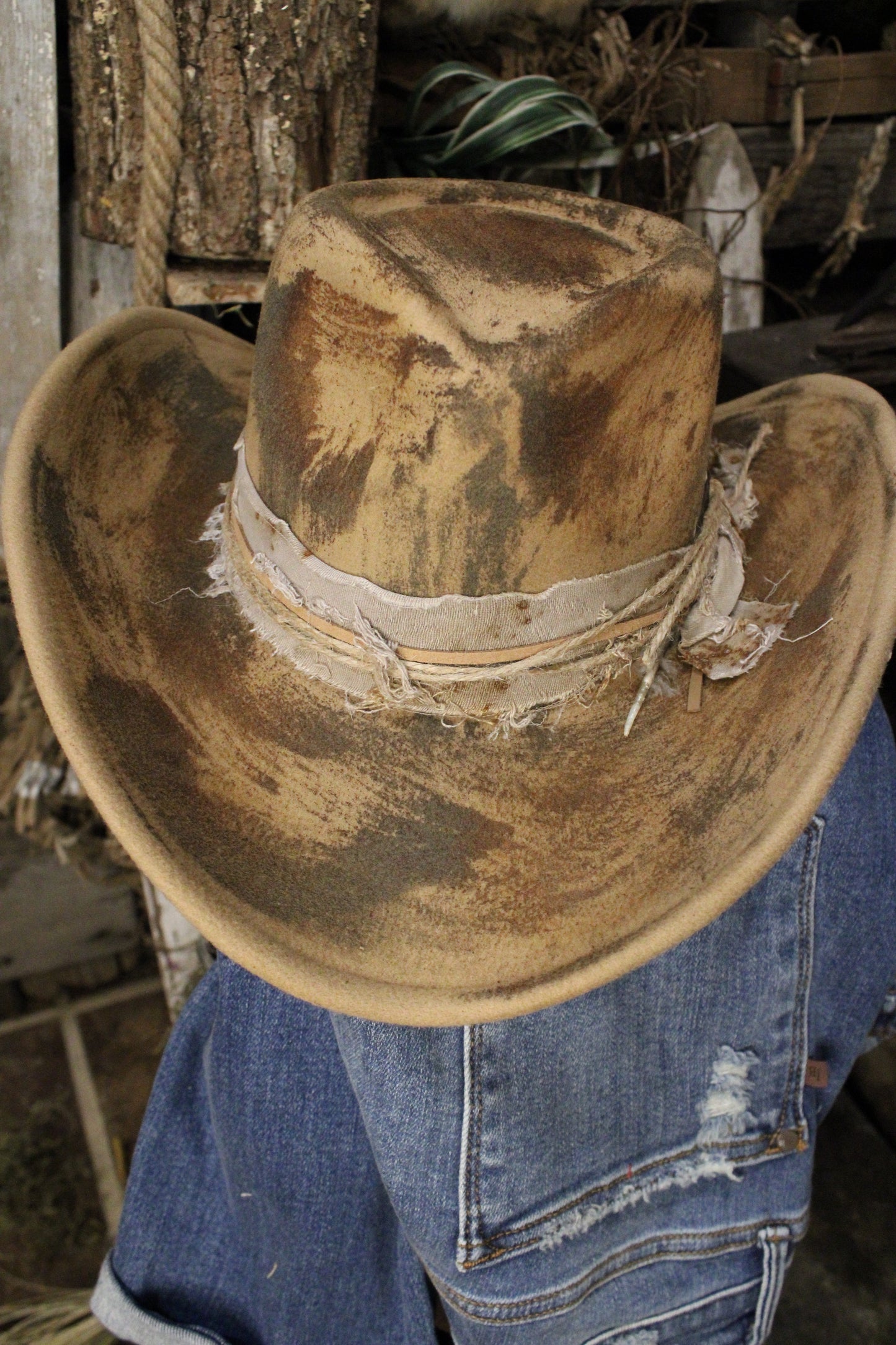 Cowpoke Cutie Tan Cowgirl Fedora