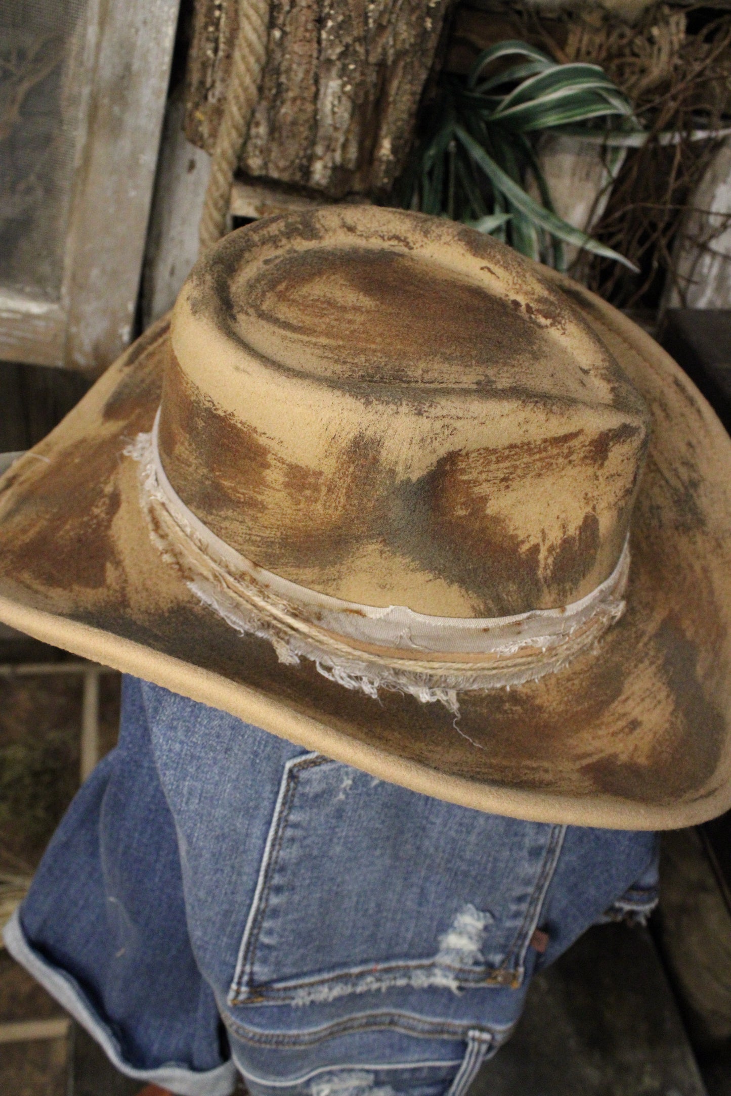 Cowpoke Cutie Tan Cowgirl Fedora