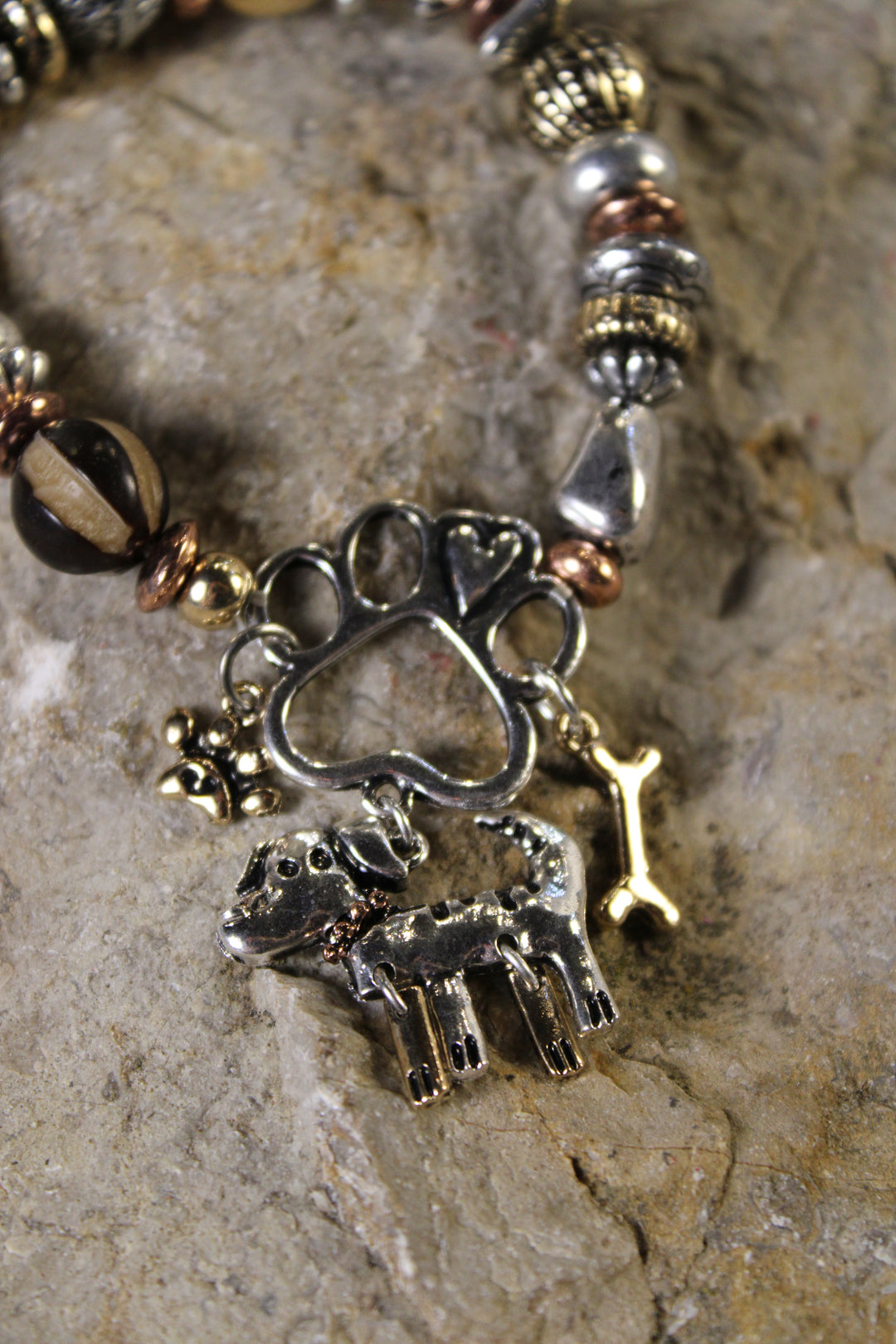 Puppy Love Wiggle Charm Bracelet
