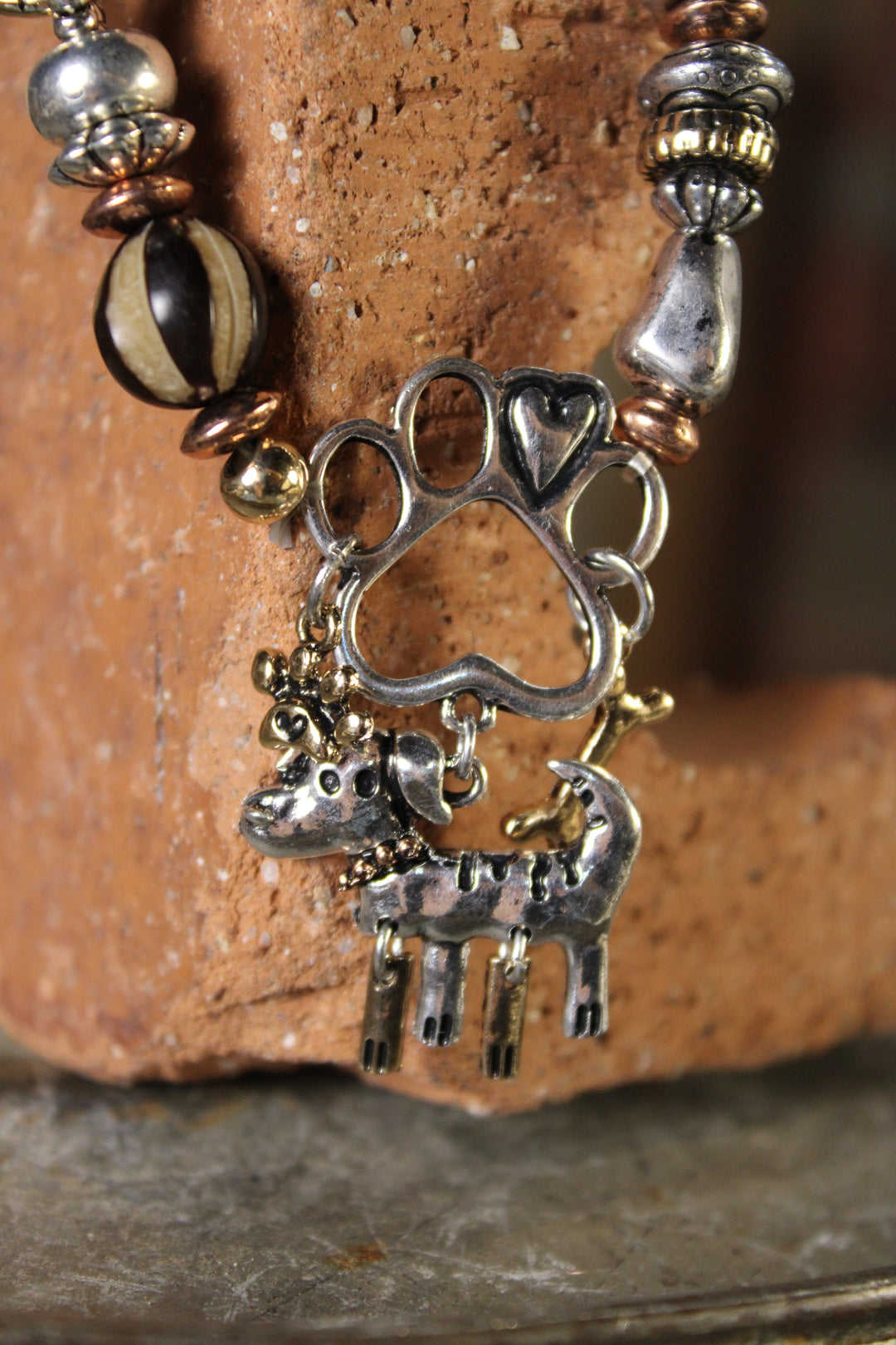 Puppy Love Wiggle Charm Bracelet