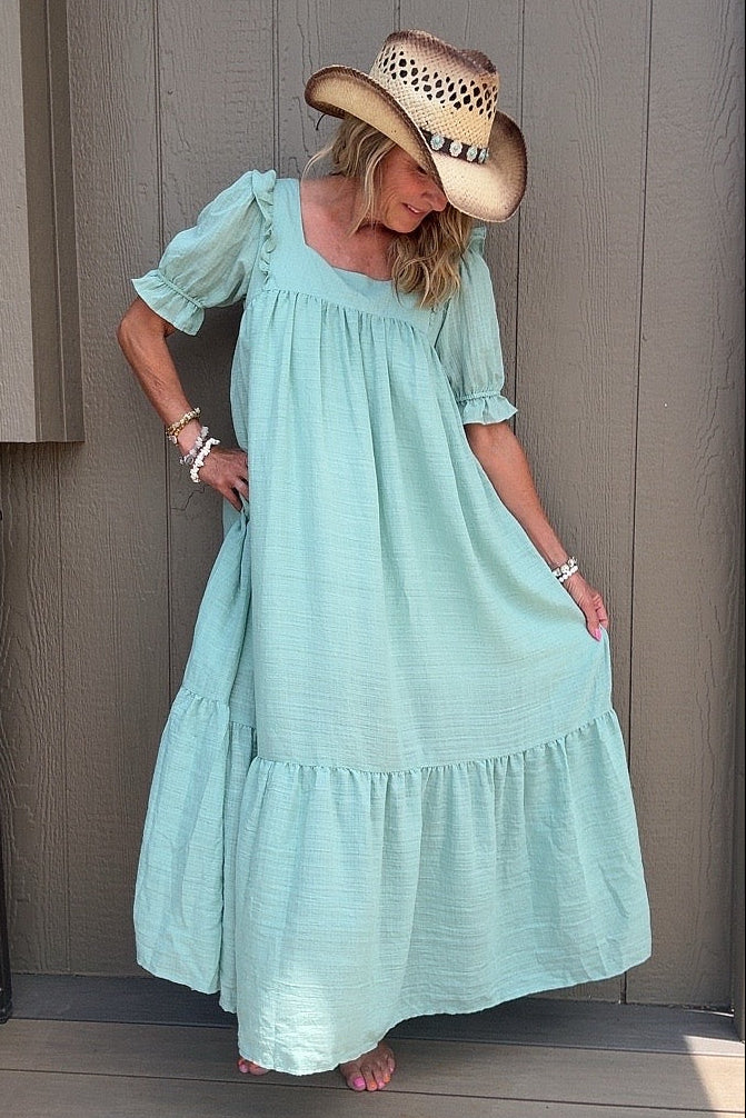Emma Sage Maxi Dress