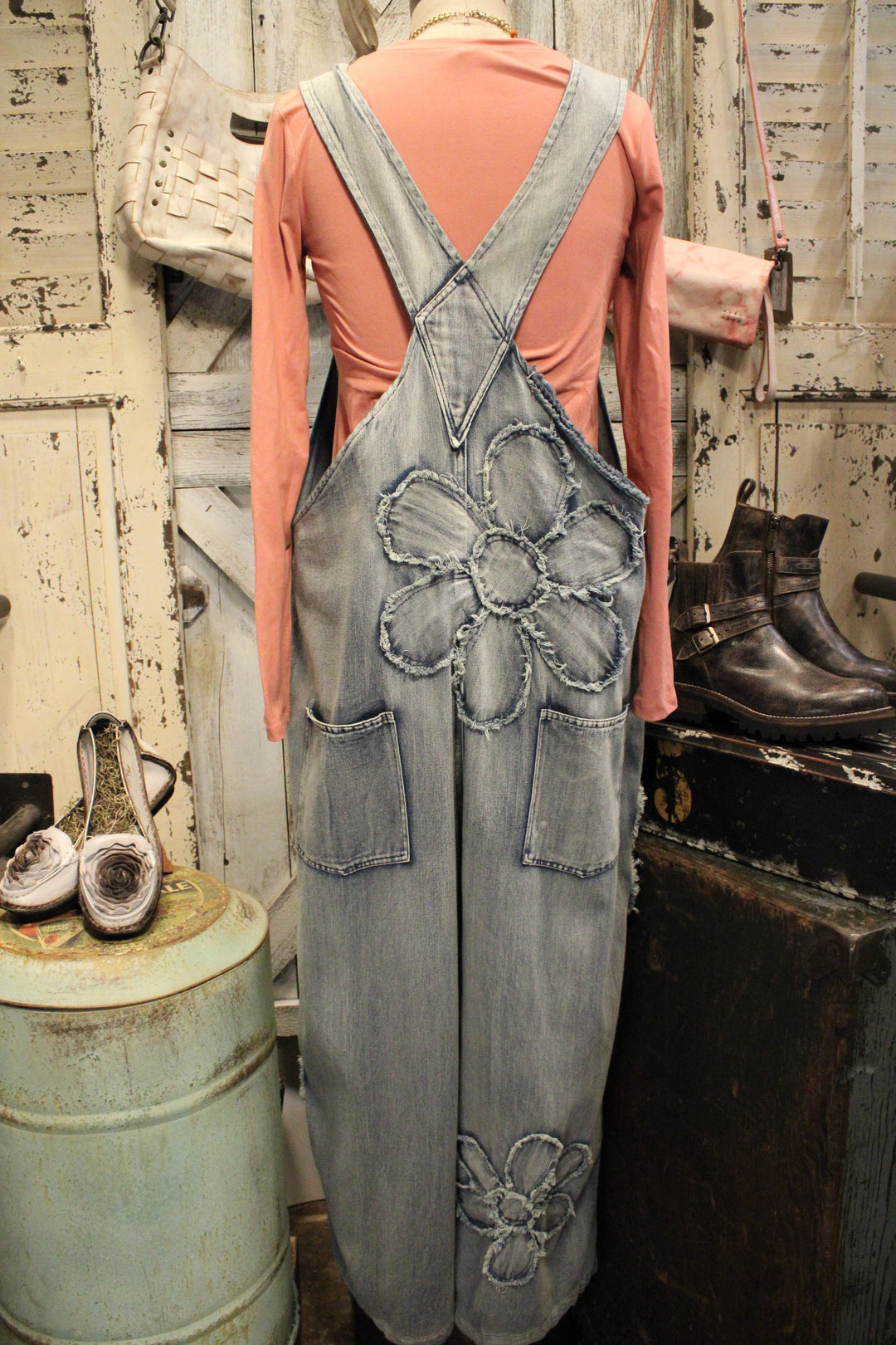 Daisy Bloom Overalls