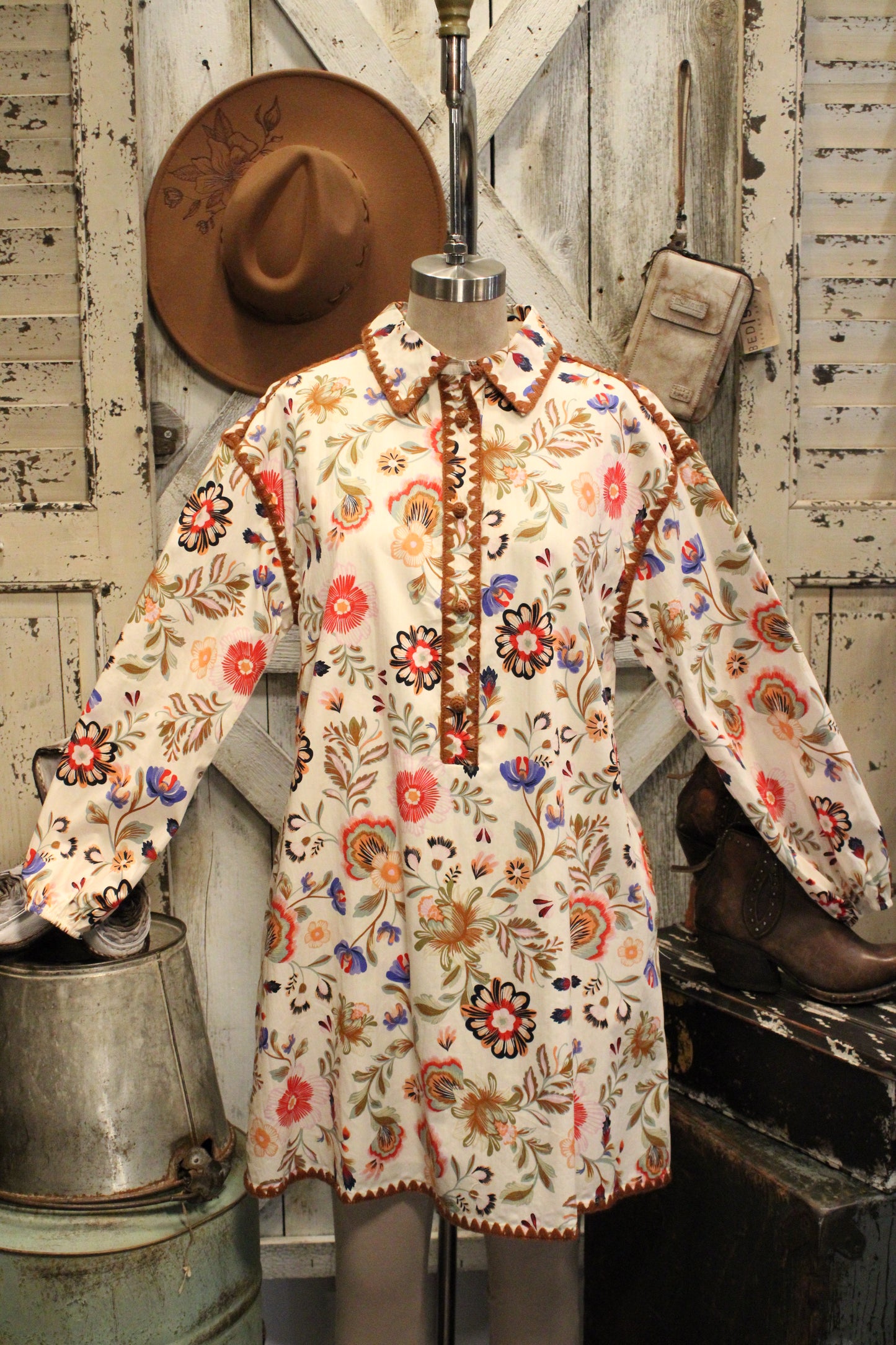 Brownstone Bouquet Dress