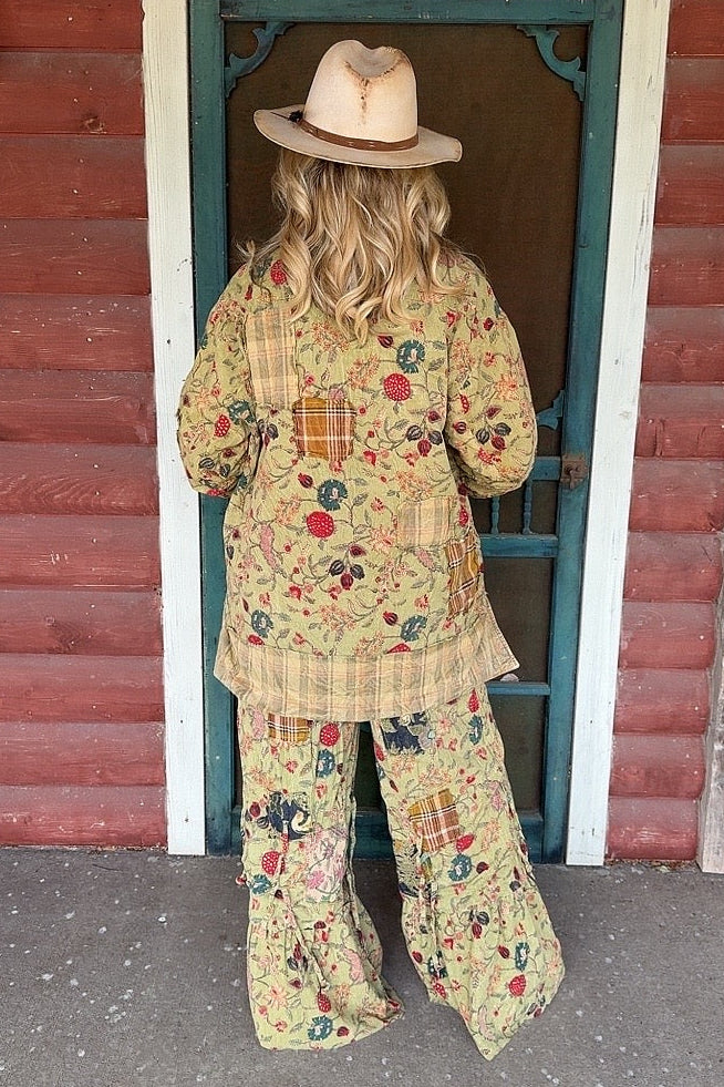 Strawberry Blossom Reversible Pants