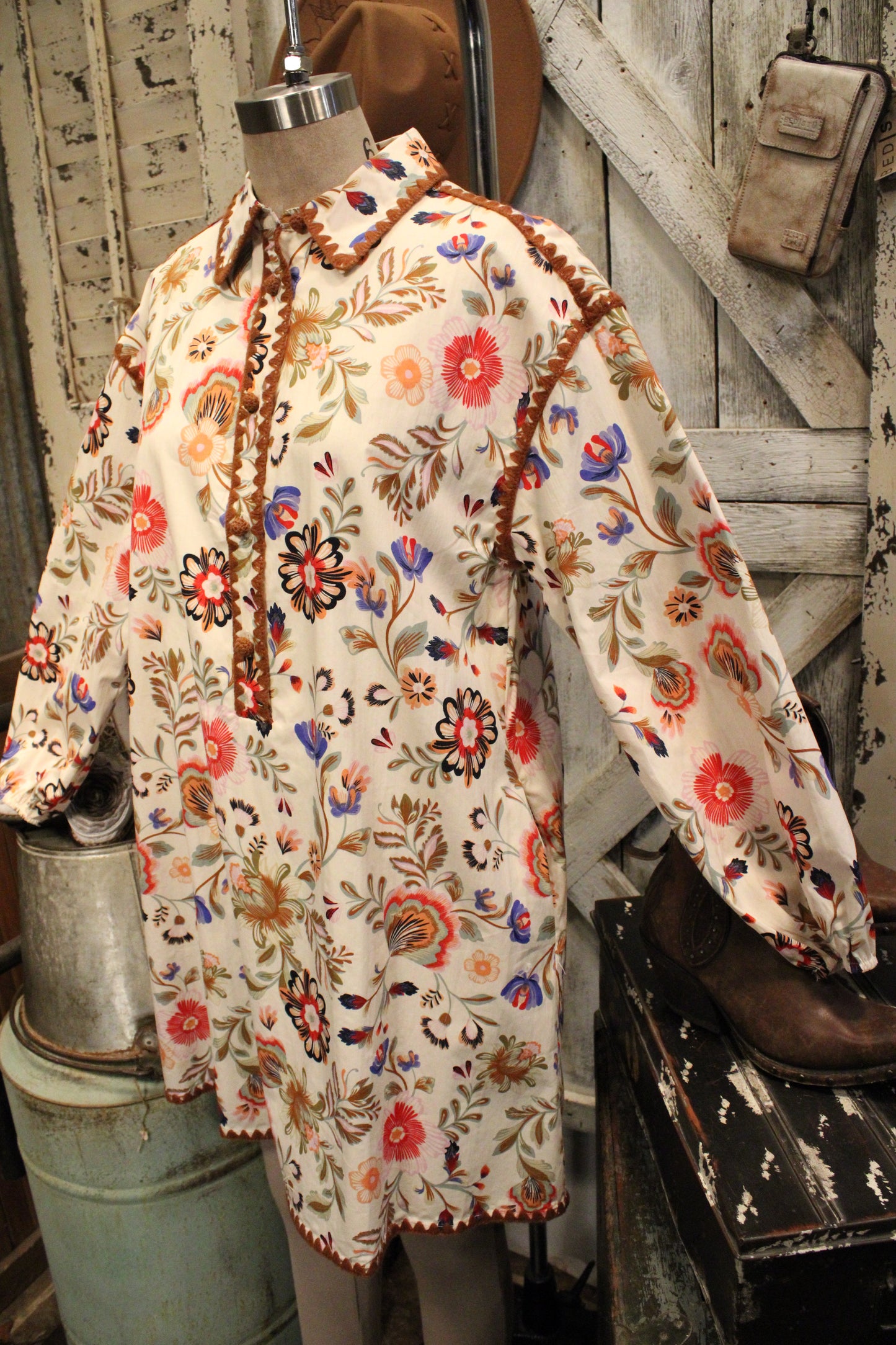 Brownstone Bouquet Dress