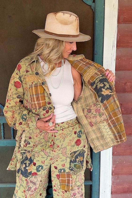 Strawberry Blossom Reversible Jacket