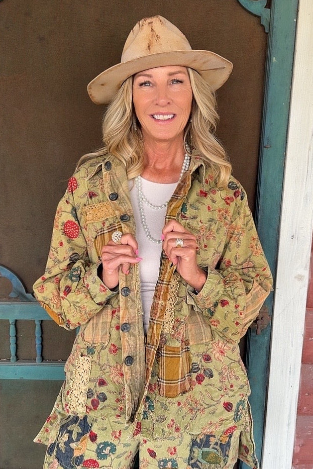 Strawberry Blossom Reversible Jacket