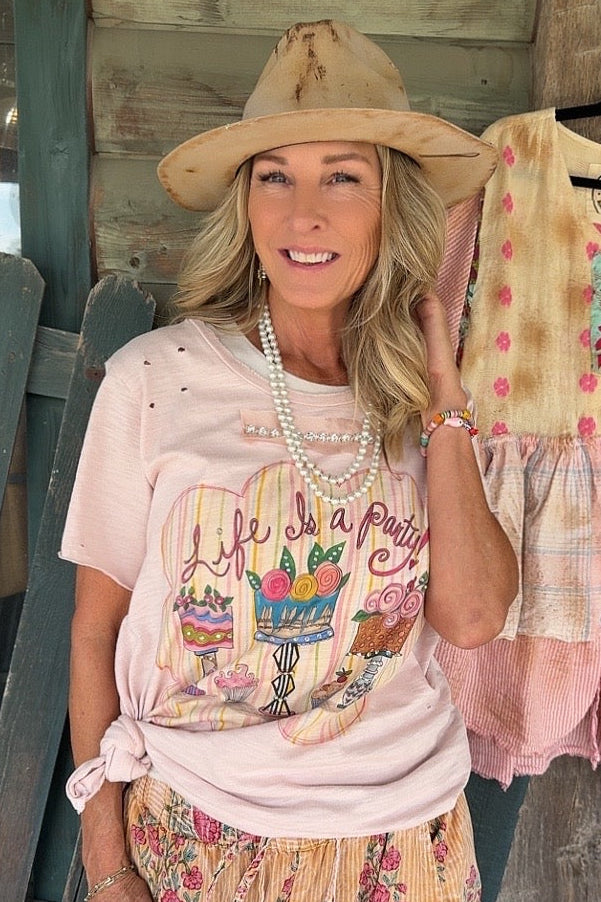 Party Life Cotton Tee