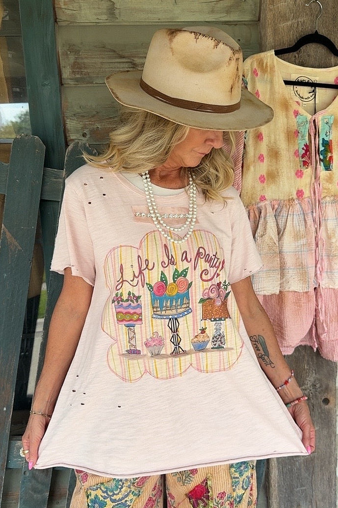 Party Life Cotton Tee