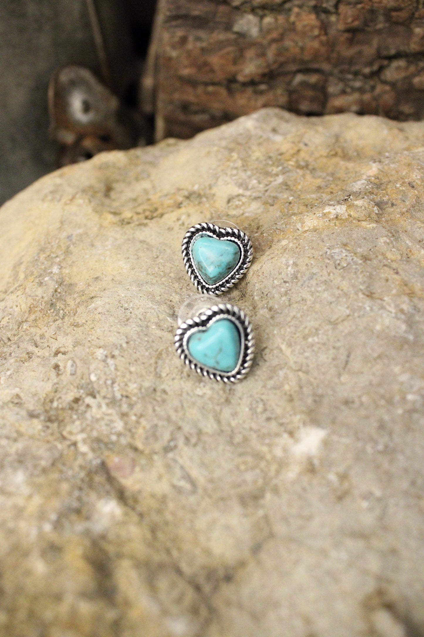 Turquoise Heartbeats Earrings