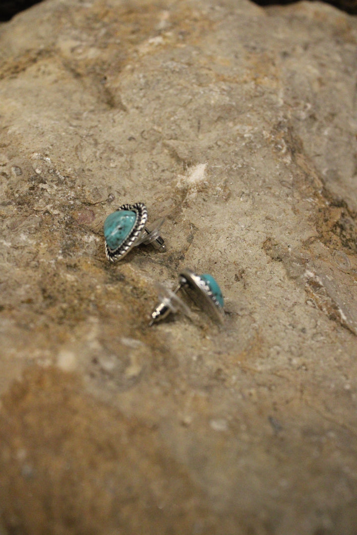 Turquoise Heartbeats Earrings