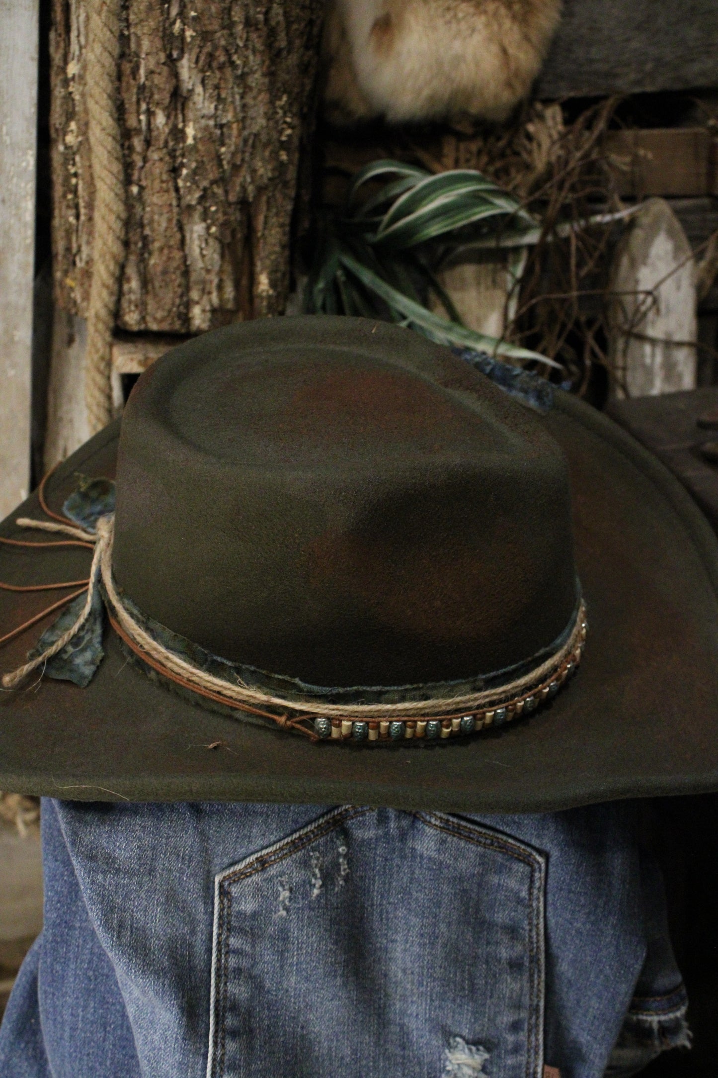 Olive Mesa Cowgirl Fedora